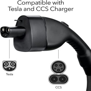 EV Charger DC Adapter CCS1 to Tesla Converter