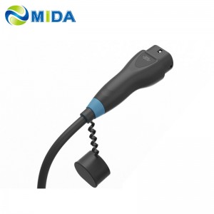 16A 32A 1phase Type 2 to Type 2 T2-T2 EV Charger Cable