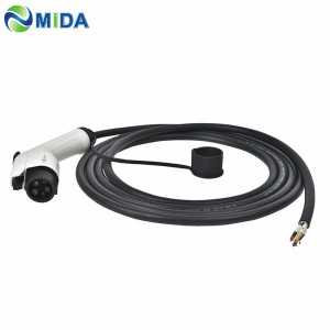 type 1 J1772 ev extension cable for electric vehicle charging 16A 5m