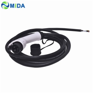 40A Type1 J1772 Connector AC Charging Plug with 5m Cable