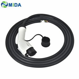40A Type1 J1772 Connector AC Charging Plug with 5m Cable