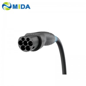 16A 32A 1phase Type 2 to Type 2 T2-T2 EV Charger Cable